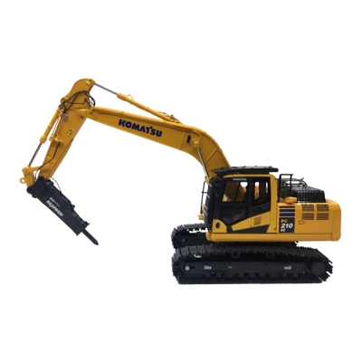 1:50 Komatsu PC210LC-11 with hammer drill